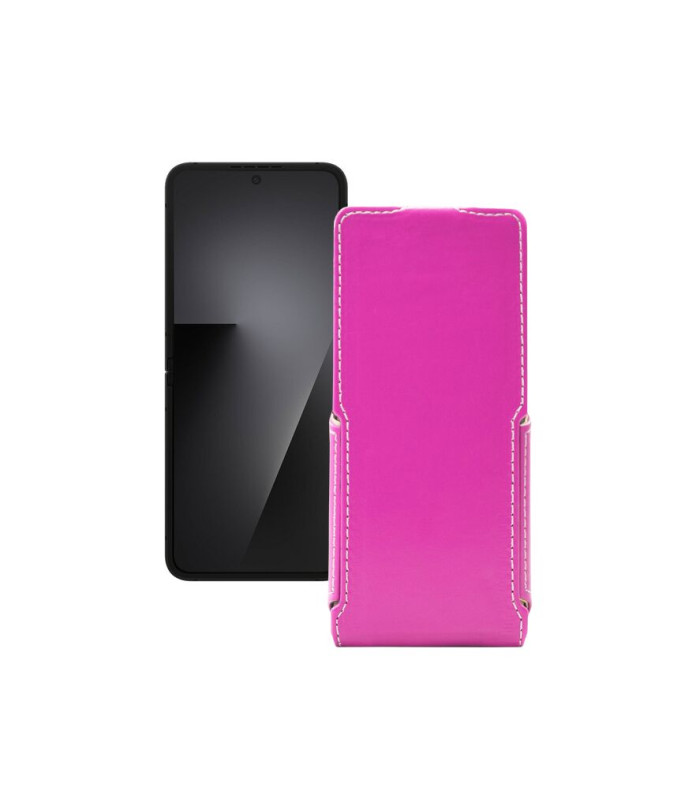 Чохол-флип з екошкіри для телефону Samsung Galaxy Z Flip7 FE (F761)