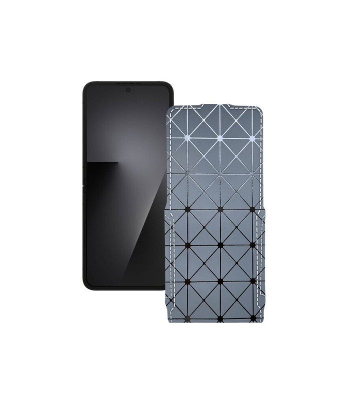 Чохол-флип з екошкіри для телефону Samsung Galaxy Z Flip7 FE (F761)