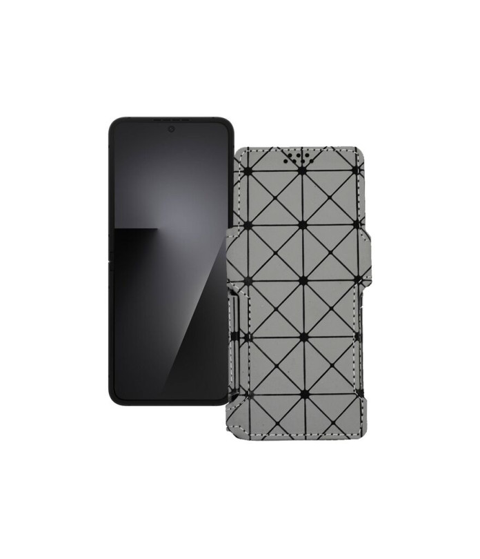 Чохол-книжка з екошкіри для телефону Samsung Galaxy Z Flip7 FE (F761)