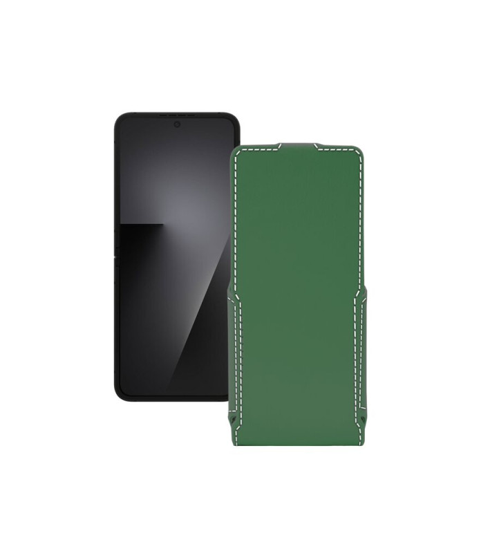 Чохол-флип з екошкіри для телефону Samsung Galaxy Z Flip7 FE (F761)