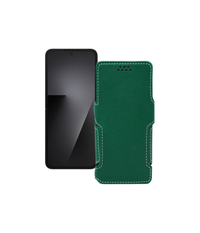 Чохол-книжка з екошкіри для телефону Samsung Galaxy Z Flip7 FE (F761)