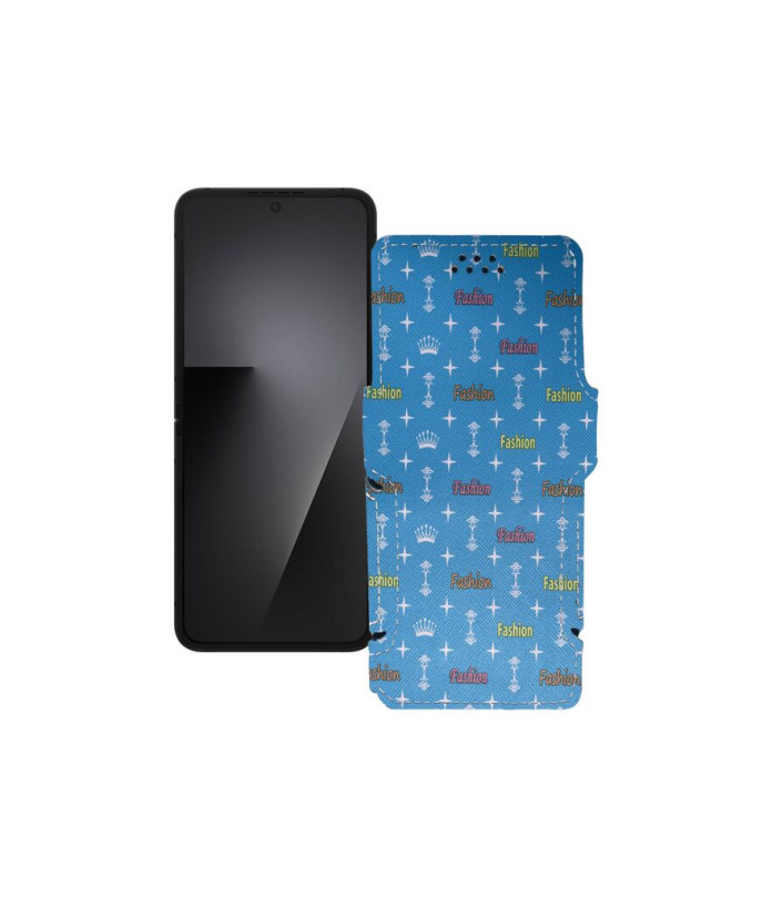 Чохол-книжка з екошкіри для телефону Samsung Galaxy Z Flip7 FE (F761)