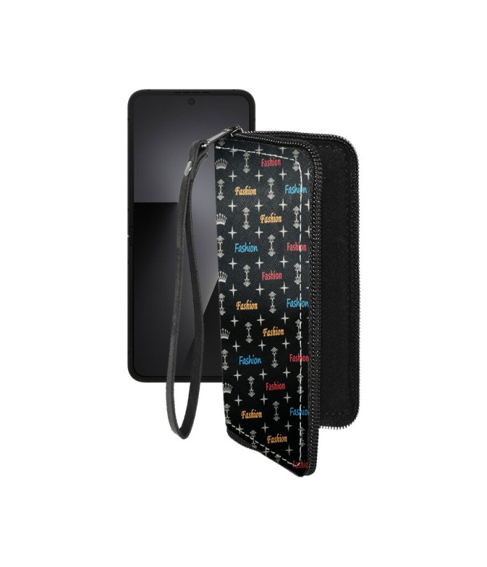 Чохол-гаманець з екошкіри для телефону Samsung Galaxy Z Flip7 FE (F761)