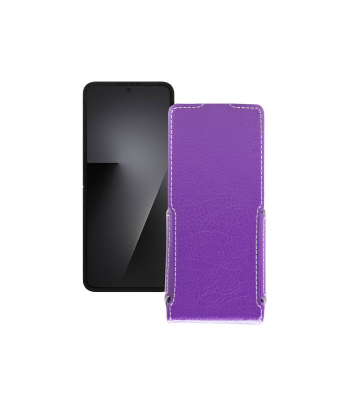 Чохол-флип з екошкіри для телефону Samsung Galaxy Z Flip7 FE (F761)