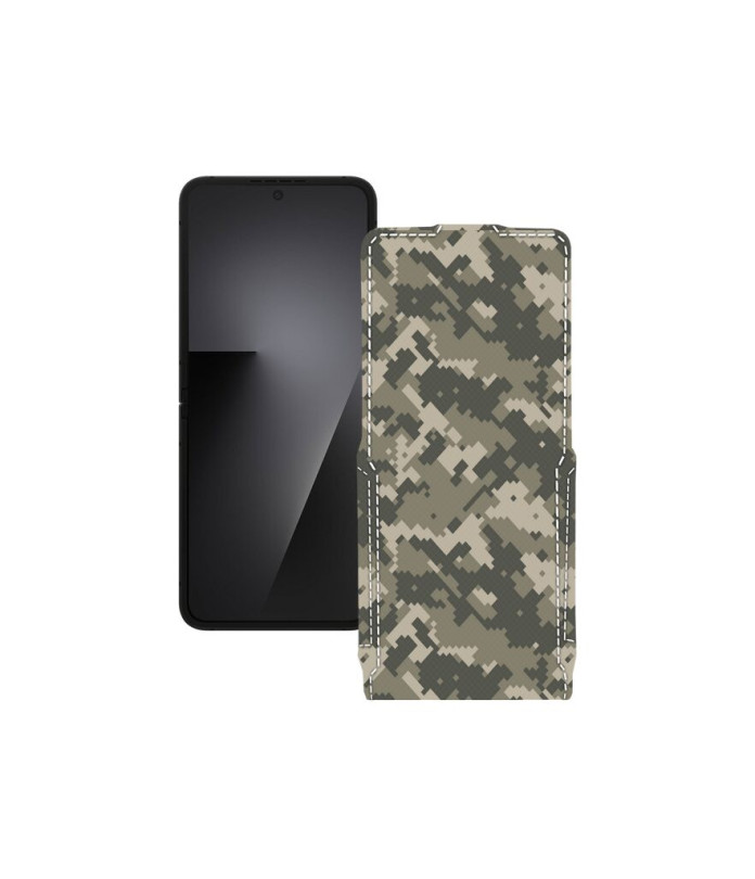 Чохол-флип з екошкіри для телефону Samsung Galaxy Z Flip7 FE (F761)