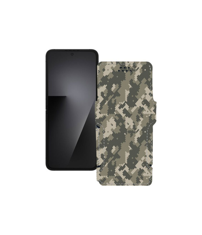 Чохол-книжка з екошкіри для телефону Samsung Galaxy Z Flip7 FE (F761)