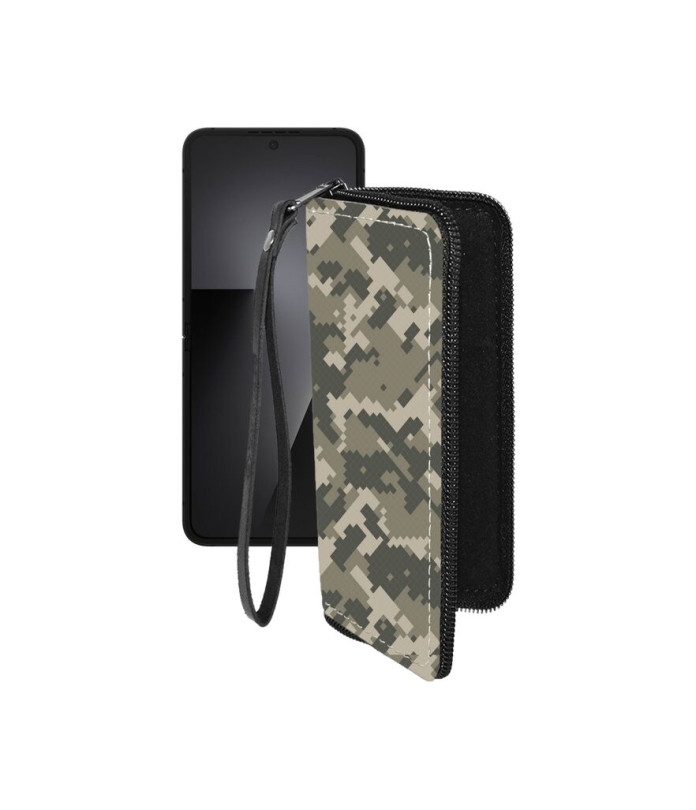 Чохол-гаманець з екошкіри для телефону Samsung Galaxy Z Flip7 FE (F761)