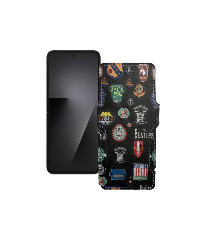 Чохол-книжка з екошкіри для телефону Samsung Galaxy Z Flip7 FE (F761)