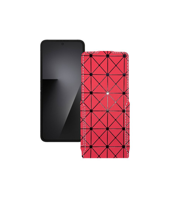 Чохол-флип з екошкіри для телефону Samsung Galaxy Z Flip7 FE (F761)