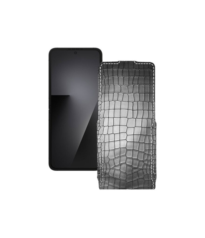 Чохол-флип з екошкіри для телефону Samsung Galaxy Z Flip7 FE (F761)