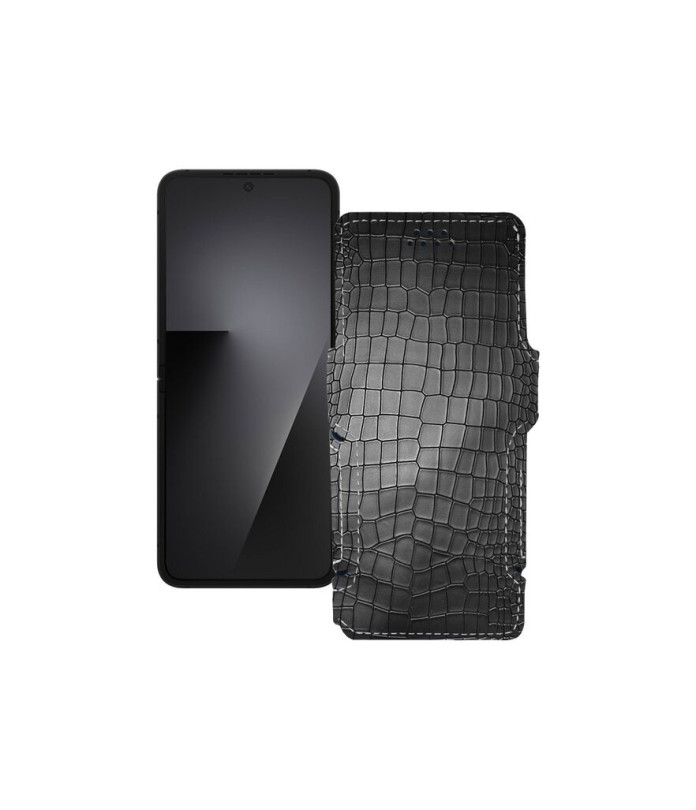 Чохол-книжка з екошкіри для телефону Samsung Galaxy Z Flip7 FE (F761)