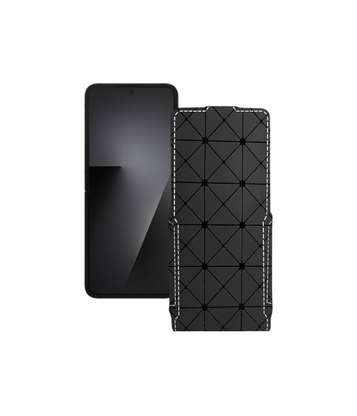 Чохол-флип з екошкіри для телефону Samsung Galaxy Z Flip7 FE (F761)