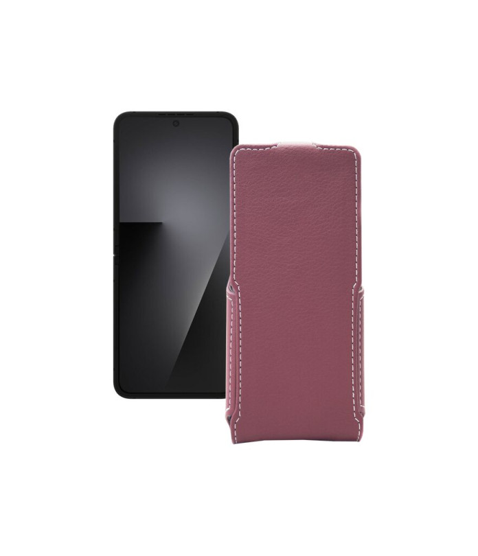 Чохол-флип з екошкіри для телефону Samsung Galaxy Z Flip7 FE (F761)