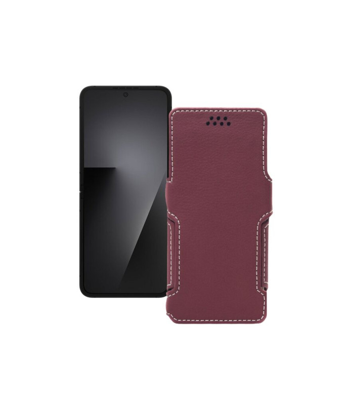 Чохол-книжка з екошкіри для телефону Samsung Galaxy Z Flip7 FE (F761)