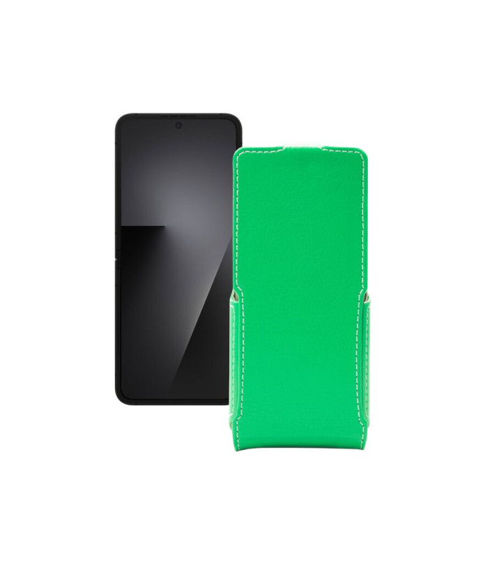 Чохол-флип з екошкіри для телефону Samsung Galaxy Z Flip7 FE (F761)