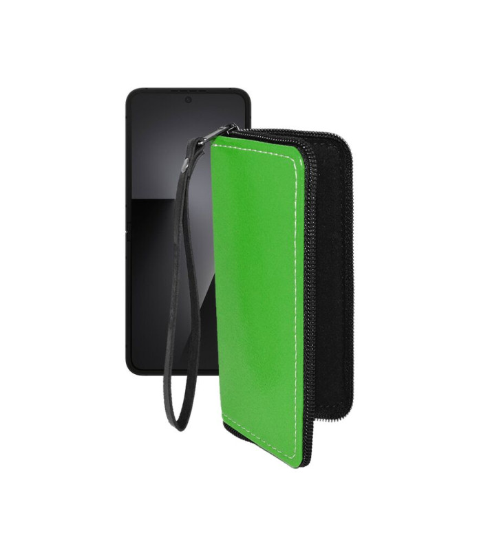 Чохол-гаманець з екошкіри для телефону Samsung Galaxy Z Flip7 FE (F761)