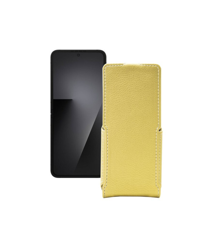 Чохол-флип з екошкіри для телефону Samsung Galaxy Z Flip7 FE (F761)