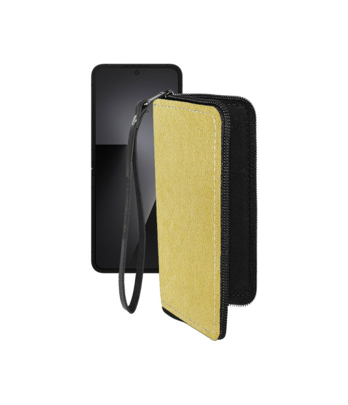 Чохол-гаманець з екошкіри для телефону Samsung Galaxy Z Flip7 FE (F761)