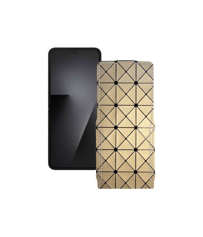 Чохол-флип з екошкіри для телефону Samsung Galaxy Z Flip7 FE (F761)