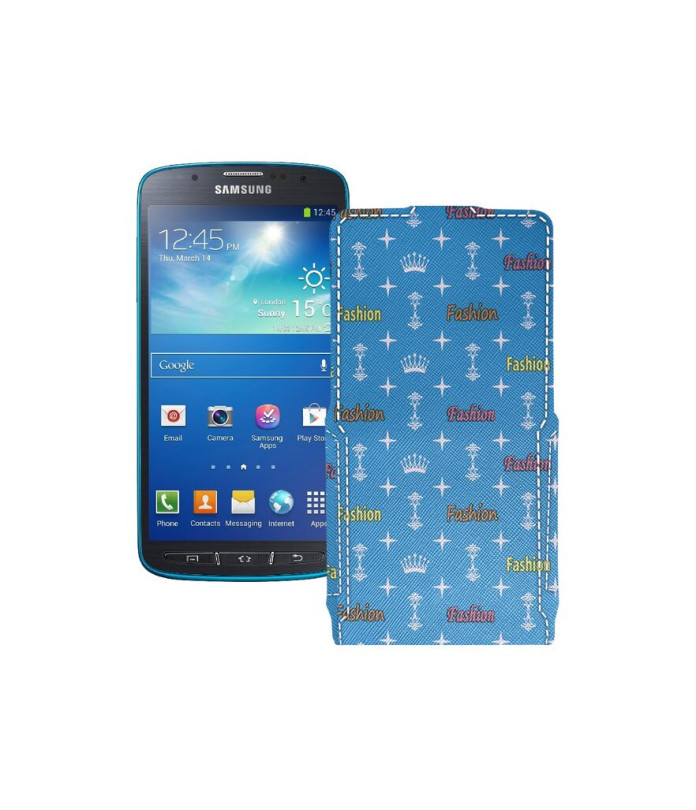 Чохол-флип з екошкіри для телефону Samsung Galaxy S4 Active (i9295)