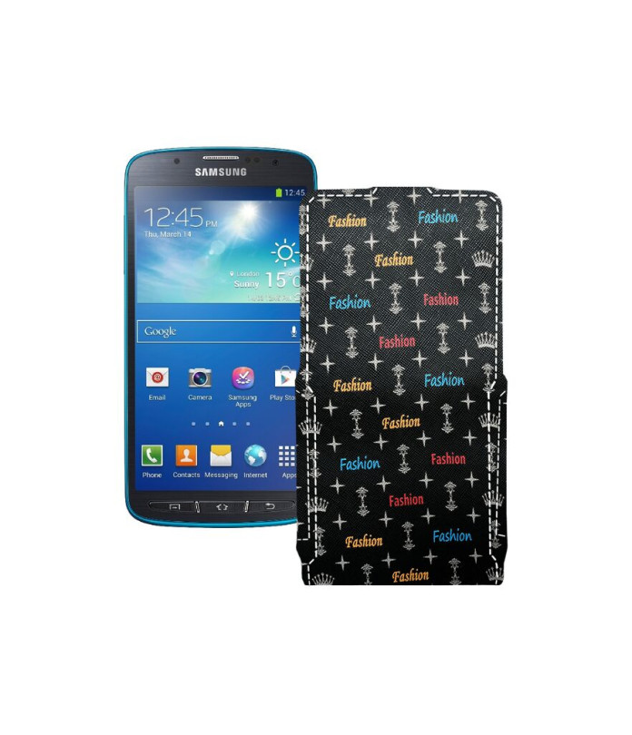 Чохол-флип з екошкіри для телефону Samsung Galaxy S4 Active (i9295)