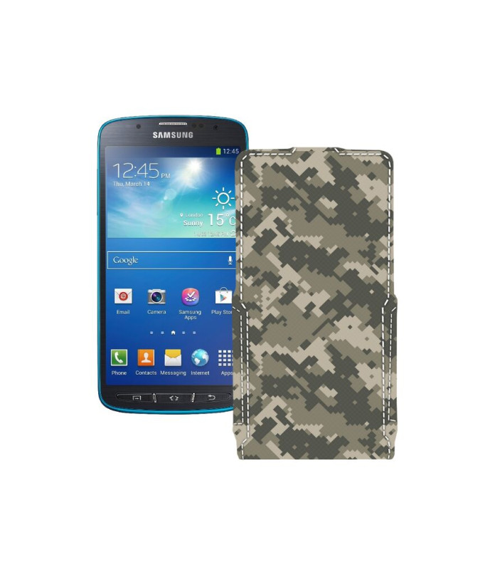 Чохол-флип з екошкіри для телефону Samsung Galaxy S4 Active (i9295)