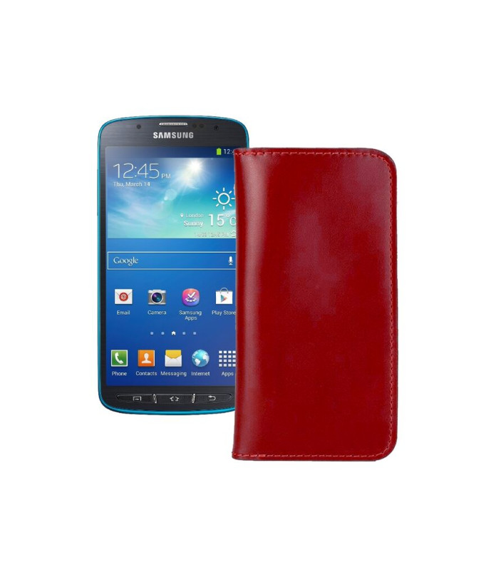 Портмоне з шкіри для телефону Samsung Galaxy S4 Active (i9295)