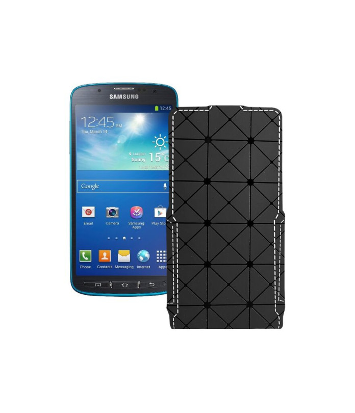 Чохол-флип з екошкіри для телефону Samsung Galaxy S4 Active (i9295)