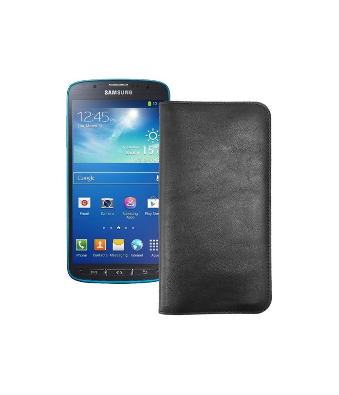 Портмоне з шкіри для телефону Samsung Galaxy S4 Active (i9295)