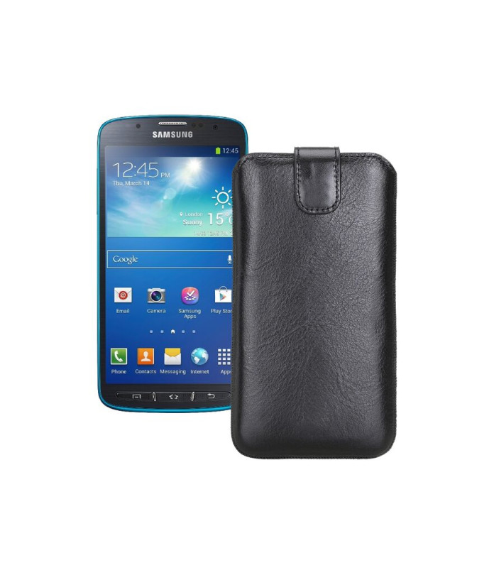 Витяжка з екошкіри для телефону Samsung Galaxy S4 Active (i9295)