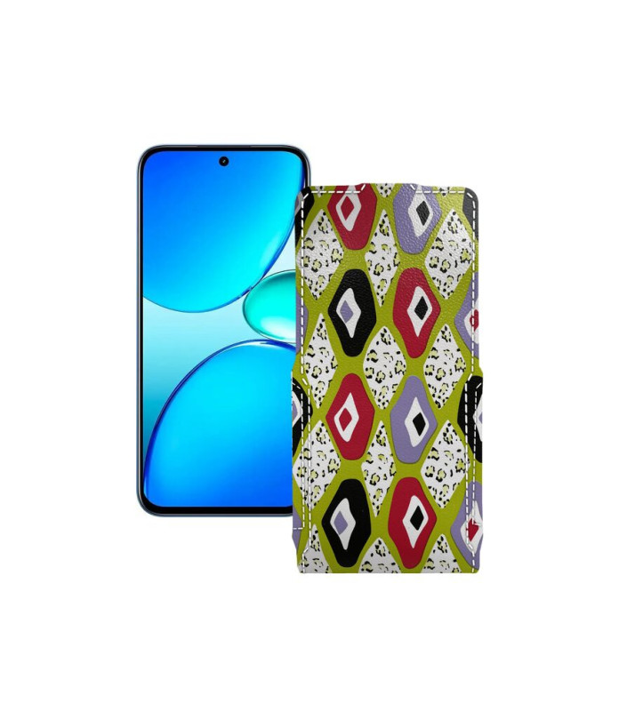 Чохол-флип з екошкіри для телефону Realme C85