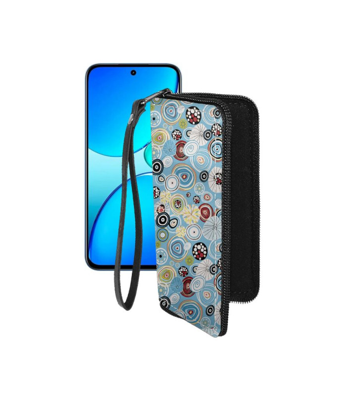 Чохол-гаманець з екошкіри для телефону Realme C85