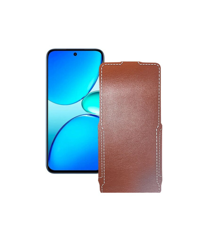 Чохол-флип з екошкіри для телефону Realme C85