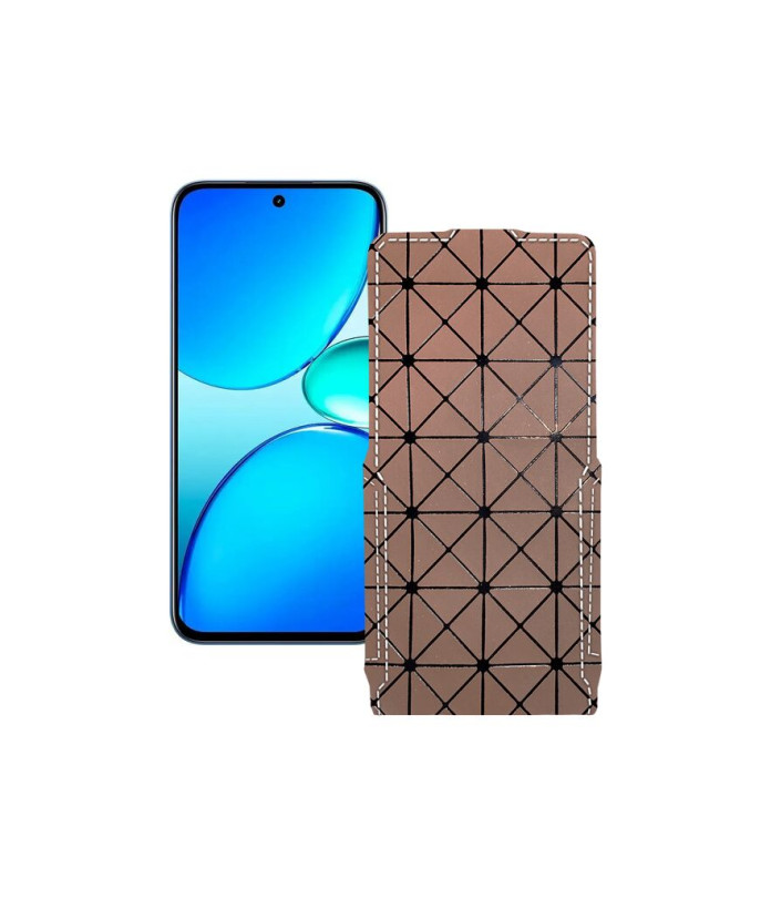 Чохол-флип з екошкіри для телефону Realme C85