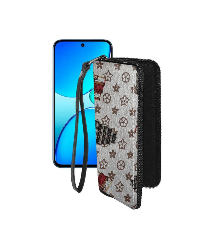 Чохол-гаманець з екошкіри для телефону Realme C85