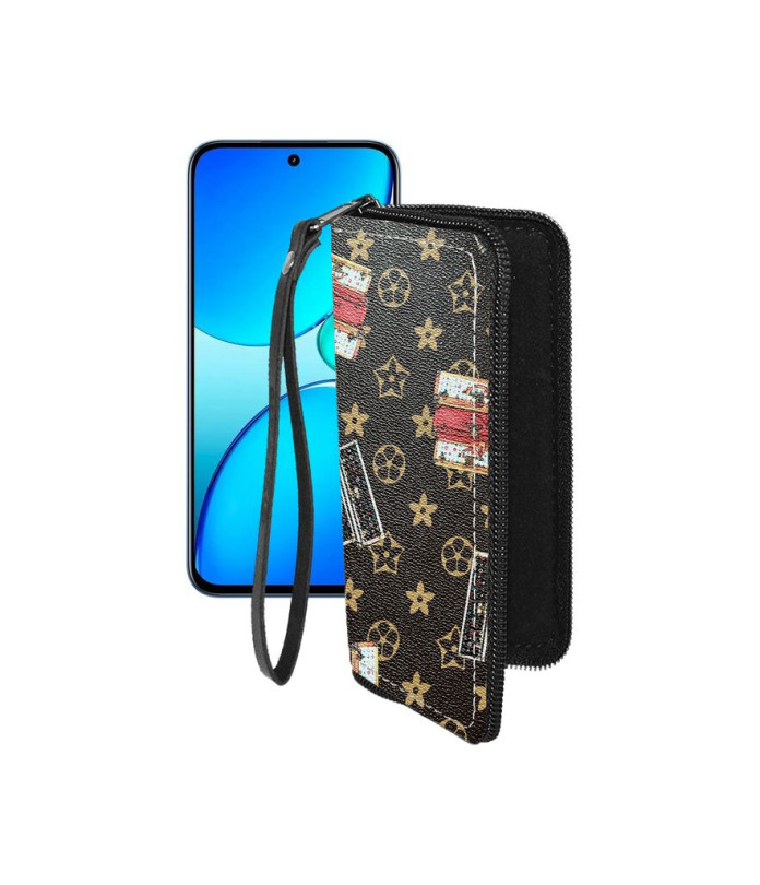 Чохол-гаманець з екошкіри для телефону Realme C85