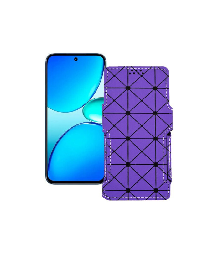 Чохол-книжка з екошкіри для телефону Realme C85