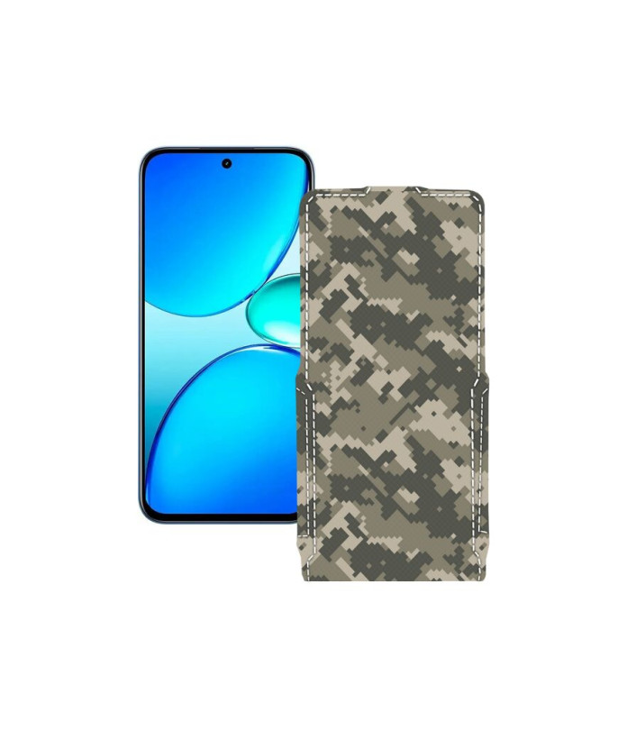 Чохол-флип з екошкіри для телефону Realme C85