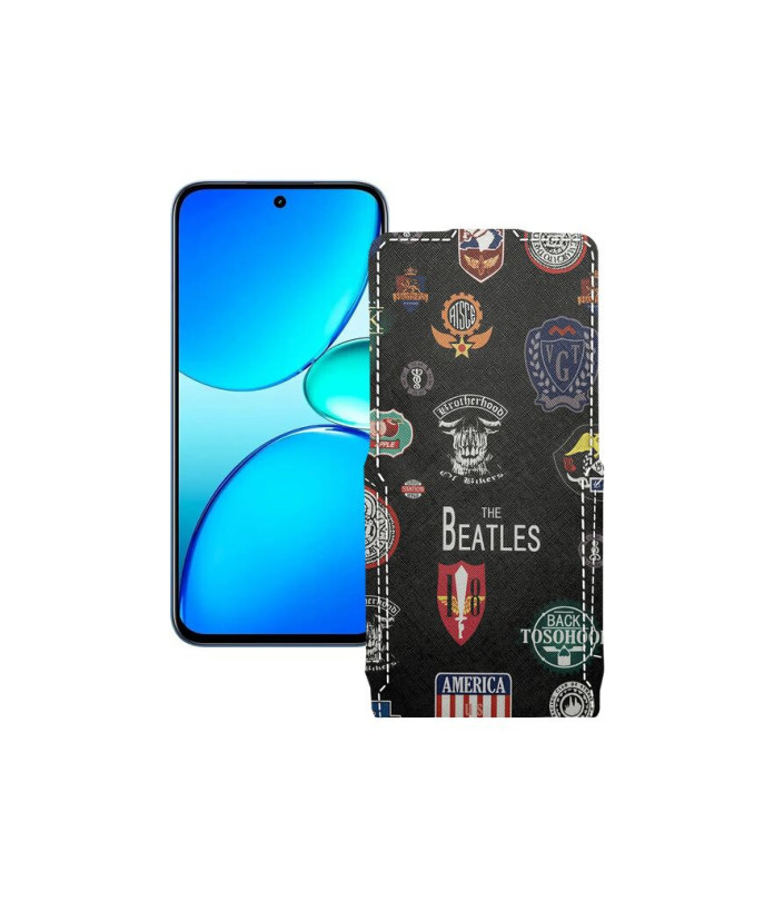 Чохол-флип з екошкіри для телефону Realme C85