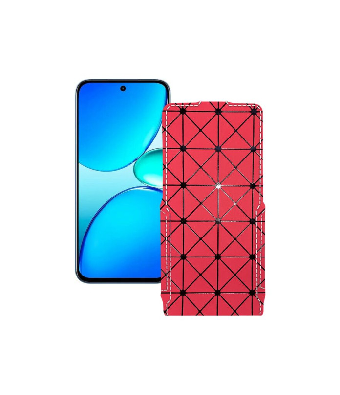 Чохол-флип з екошкіри для телефону Realme C85