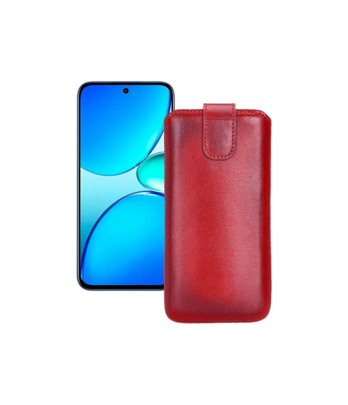 Витяжка зі шкіри для телефону Realme C85