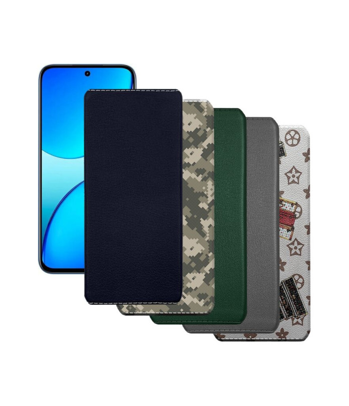 Накладка з екошкіри для телефону Realme C85