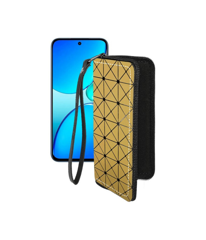 Чохол-гаманець з екошкіри для телефону Realme C85