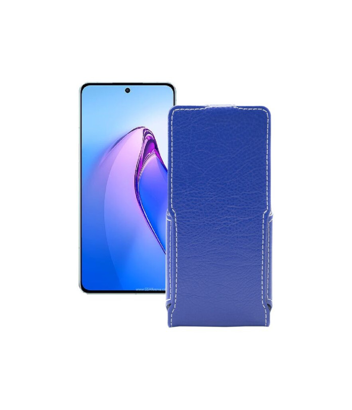 Чохол-флип з екошкіри для телефону OPPO Reno 8 Pro