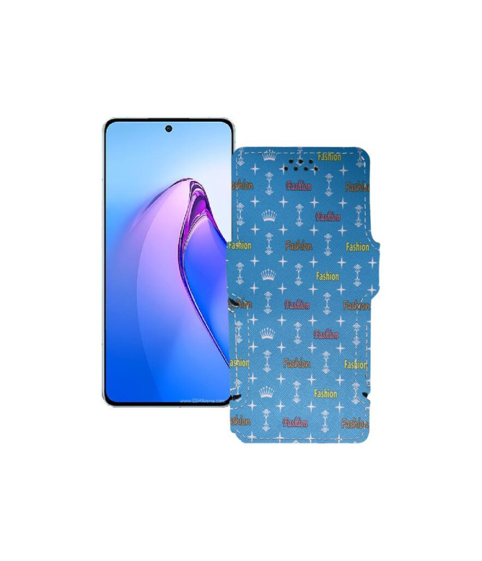 Чохол-книжка з екошкіри для телефону OPPO Reno 8 Pro