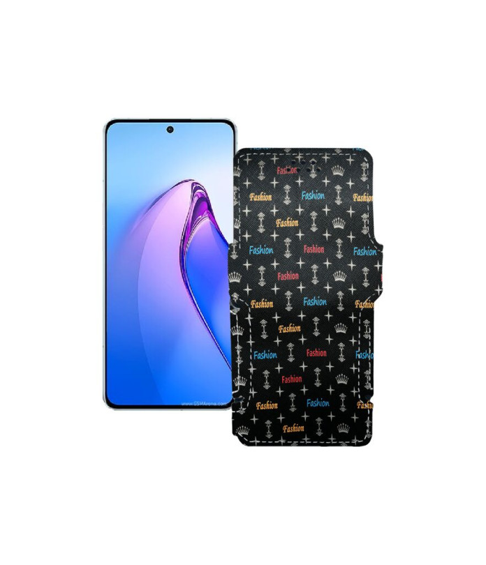 Чохол-книжка з екошкіри для телефону OPPO Reno 8 Pro