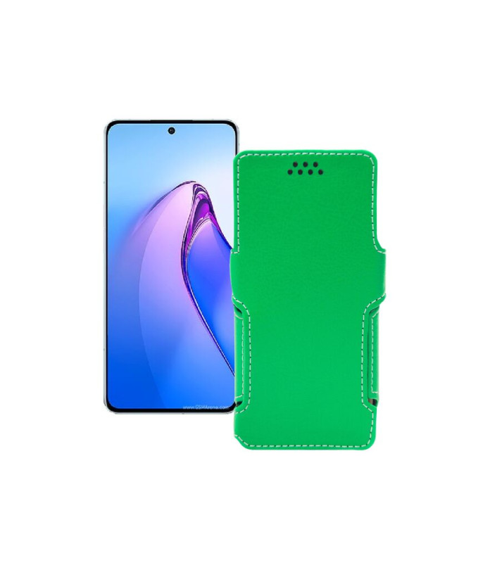 Чохол-книжка з екошкіри для телефону OPPO Reno 8 Pro