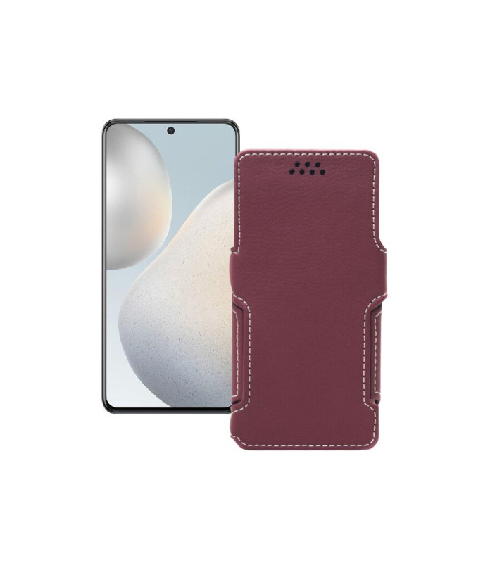 Чохол-книжка з екошкіри для телефону Vivo X60 5G