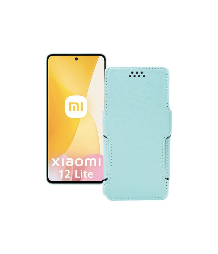 Чохол-книжка з екошкіри для телефону Xiaomi 12 Lite