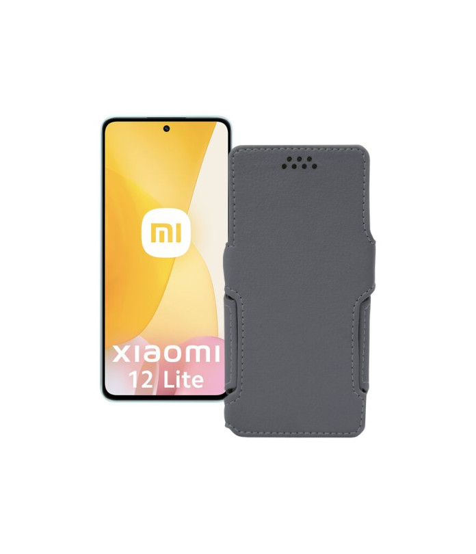 Чохол-книжка з екошкіри для телефону Xiaomi 12 Lite